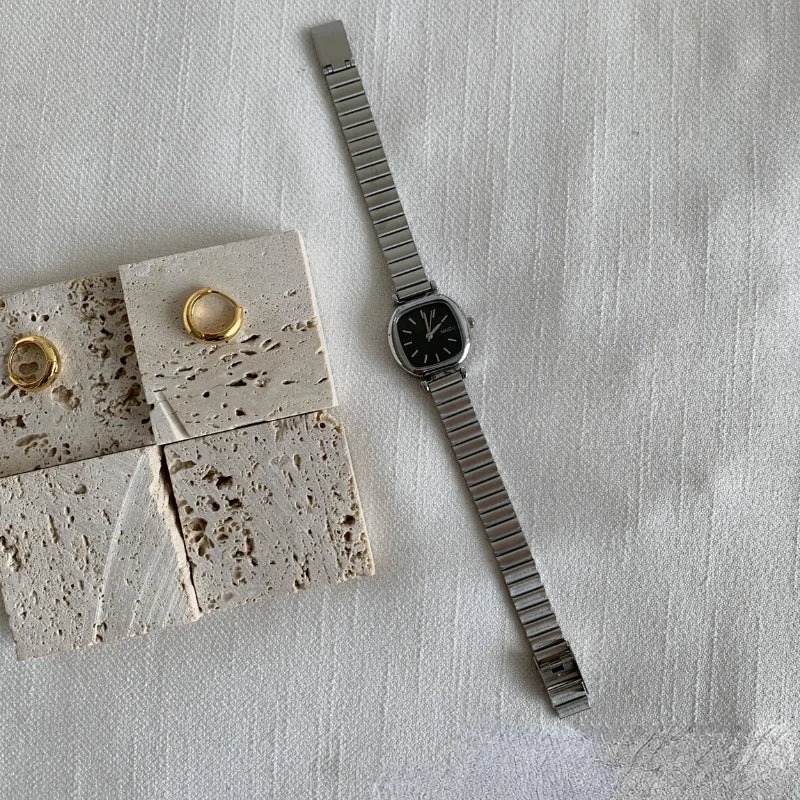 Women’s Classic Stainless Steel Watch - Aurora Adorn