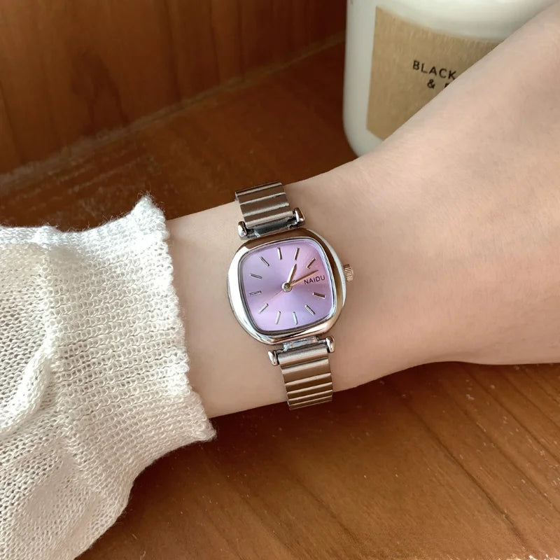 Women’s Classic Stainless Steel Watch - Aurora Adorn