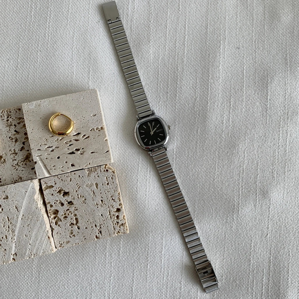 Women’s Classic Stainless Steel Watch - Aurora Adorn