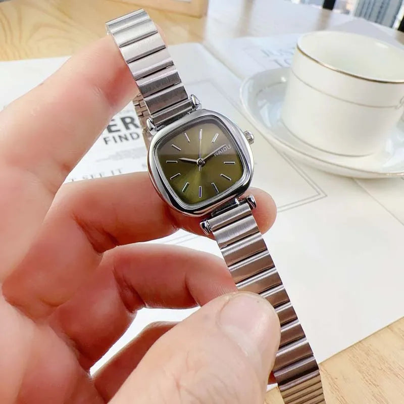 Women’s Classic Stainless Steel Watch - Aurora Adorn