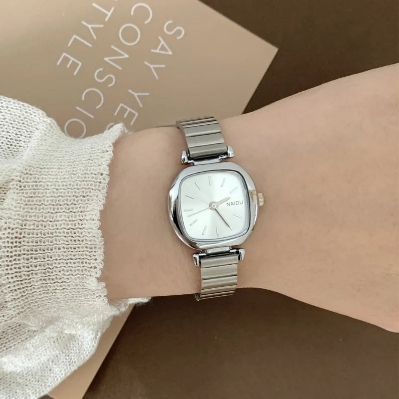 Women’s Classic Stainless Steel Watch - Aurora Adorn